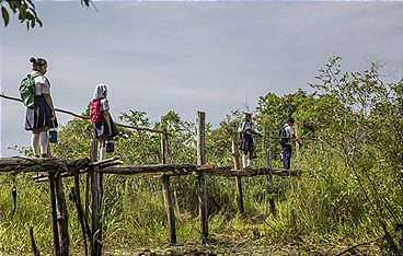 Die gefährlichsten Schulwege der Welt