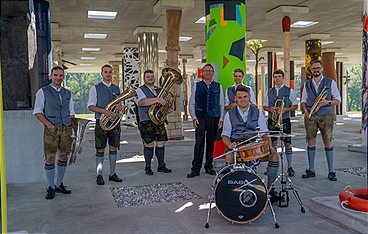 Mit Blasmusik durch Bayern