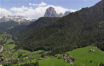 Norditalien von oben