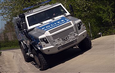 Rollende Festungen - Sonderwagen der Polizei
